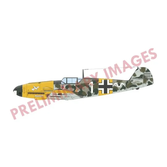 Bf 109F-2, 1/48 - Eduard Plastic Kits 84212