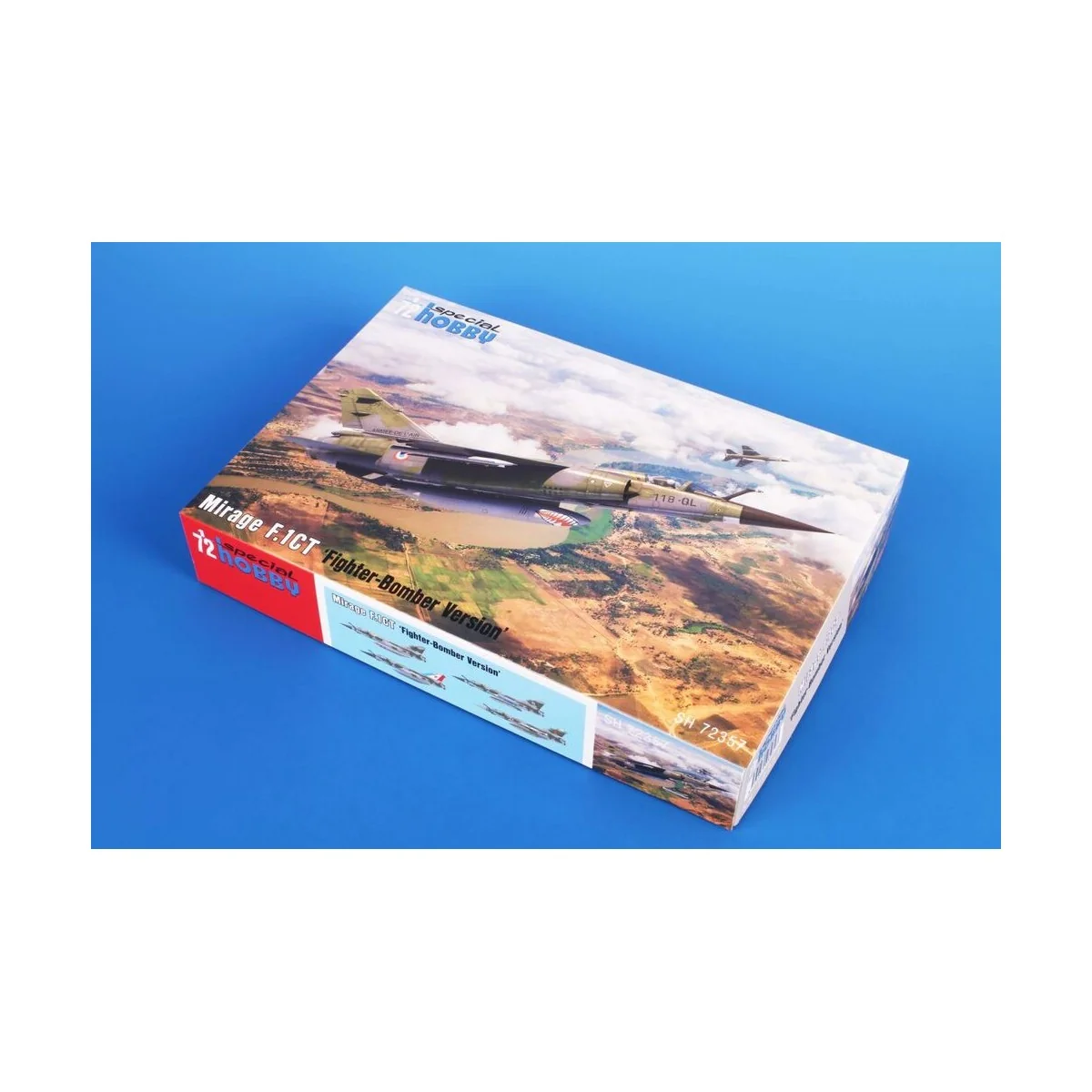 Mirage F.1CT 'Fighter-Bomber Version', 1/72 - Special Hobby 100-SH7... Mirage F.1CT 'Fighter-Bomber Version', 1/72 - Special Hobby 100-SH7...