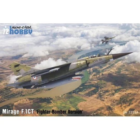 Mirage F.1CT 'Fighter-Bomber Version', 1/72 - Special Hobby 100-SH7... Mirage F.1CT 'Fighter-Bomber Version', 1/72 - Special Hobby 100-SH7...