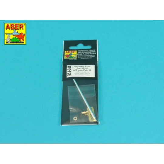 Germ.5cm barrel for Pak 38 for Tamiya, 1/35 - Aber Models 35 L-344