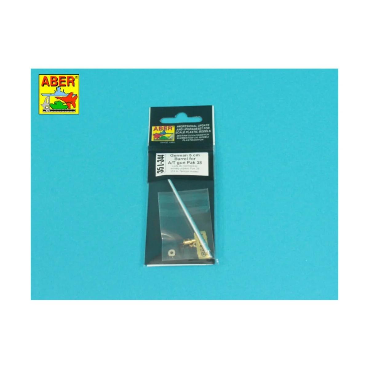 Germ.5cm barrel for Pak 38 for Tamiya, 1/35 - Aber Models 35 L-344
