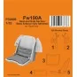 Fw190A Seat and Side Section Back Armour (w/o harness) for Revell, ... Fw190A Seat and Side Section Back Armour (w/o harness) for Revell, ...