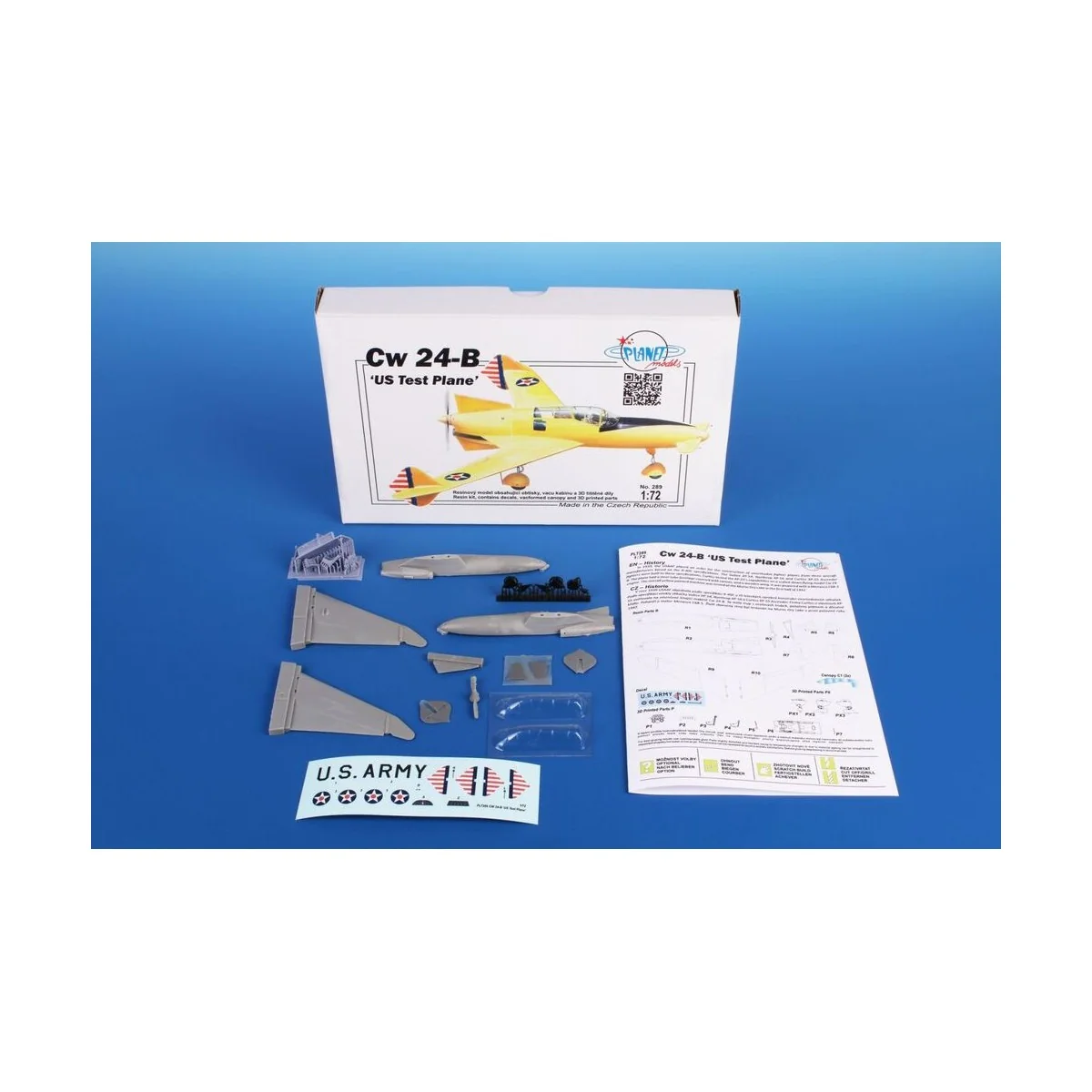 CW 24-B 'US Test Plane', 1/72 - Planet Models 129-PLT289