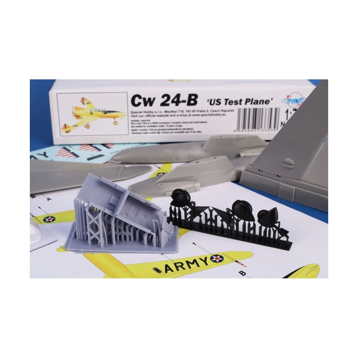 CW 24-B 'US Test Plane', 1/72 - Planet Models 129-PLT289