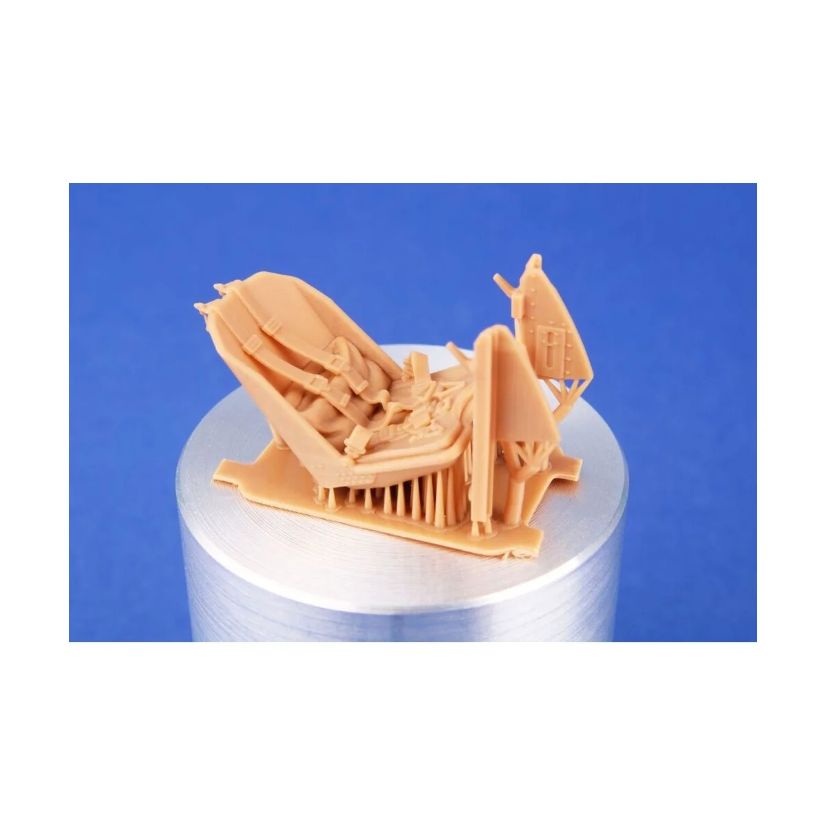 Fw190A Seat and Side Section Back Armour (w/ harness) for Revell, 1...