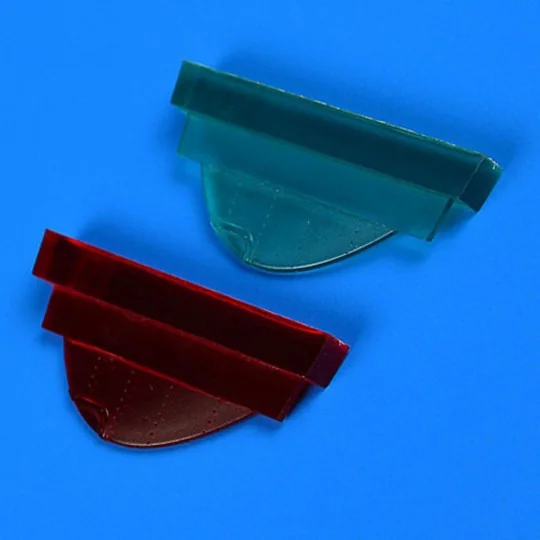 Bf 109F/G position lights for Eduard, 1/48 - Quickboost QB48 801 Bf 109F/G position lights for Eduard, 1/48 - Quickboost QB48 801