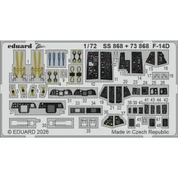 F-14D for Tamiya, 1/72 - Eduard Accessories SS868