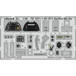 Spitfire Mk.Ixe for Airfix, 1/48 - Eduard Accessories BIG49474