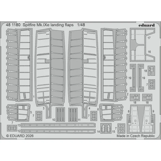 Spitfire Mk.Ixe for Airfix, 1/48 - Eduard Accessories BIG49474 Spitfire Mk.Ixe for Airfix, 1/48 - Eduard Accessories BIG49474