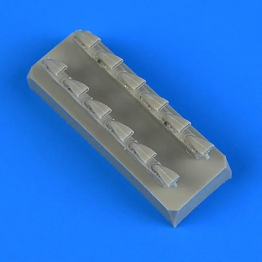 Bf 109 G-6 exhaust for Tamiya - Quickboost QB48 821