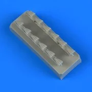 Bf 109 G-6 exhaust for Tamiya, 1/48 - Quickboost QB48 821