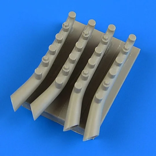 He 111H-3 exhaust for ICM, 1/48 - Quickboost QB48 823 He 111H-3 exhaust for ICM, 1/48 - Quickboost QB48 823