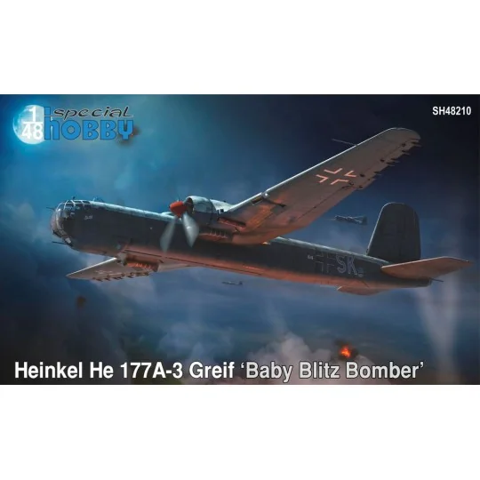 Heinkel He 177A-3 Greif, 1/48 - Special Hobby 100-SH48210 Heinkel He 177A-3 Greif, 1/48 - Special Hobby 100-SH48210