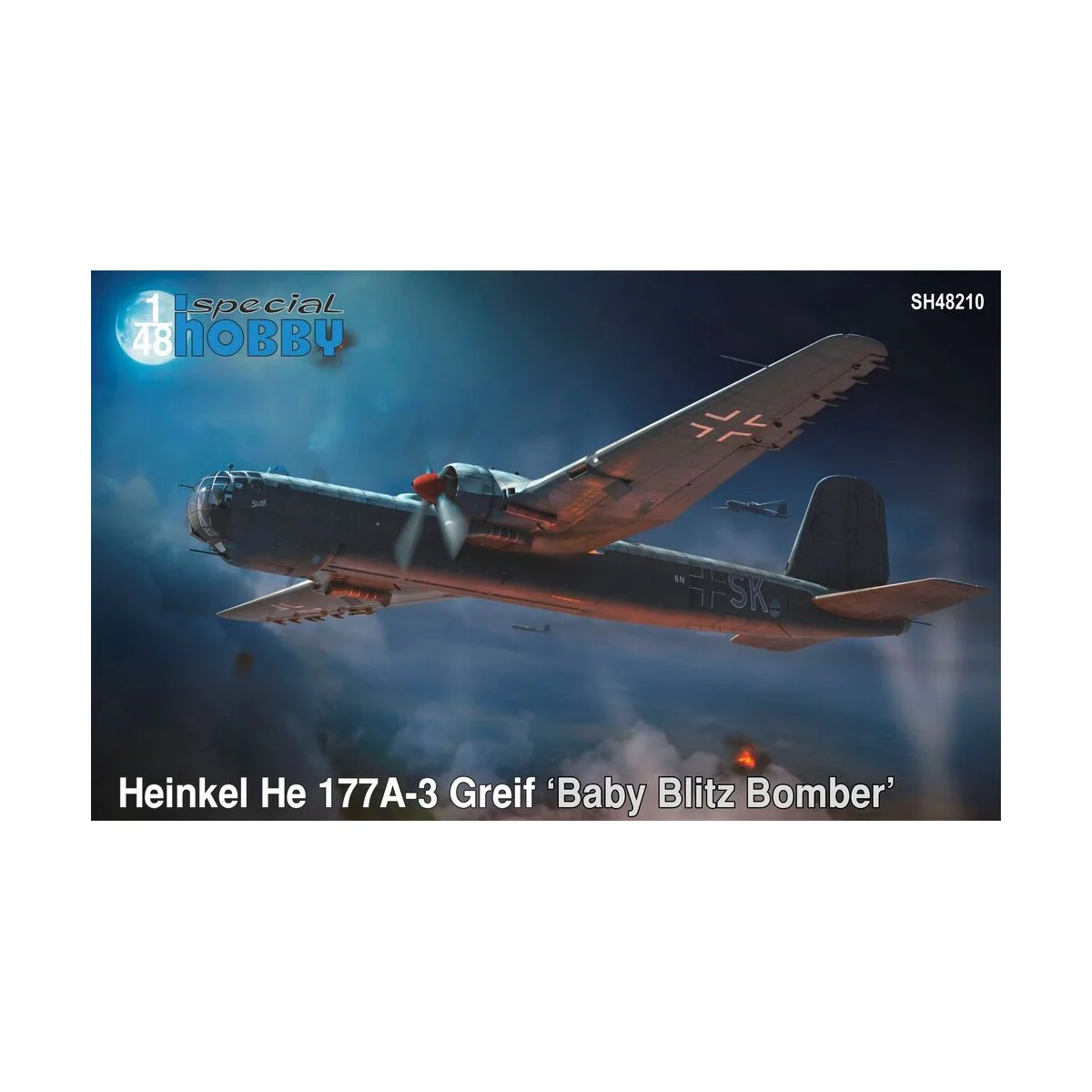 Heinkel He 177A-3 Greif, 1/48 - Special Hobby 100-SH48210 Heinkel He 177A-3 Greif, 1/48 - Special Hobby 100-SH48210