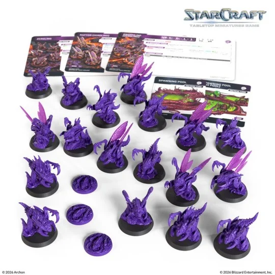 StarCraft Zergling - Zerg - Expansion Set - Archon Studio SCMG0008