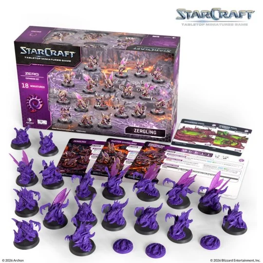 StarCraft Zergling - Zerg - Expansion Set - Archon Studio SCMG0008