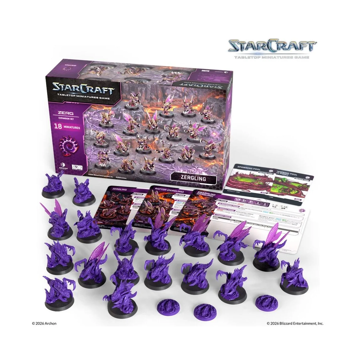 StarCraft Zergling - Zerg - Expansion Set - Archon Studio SCMG0008