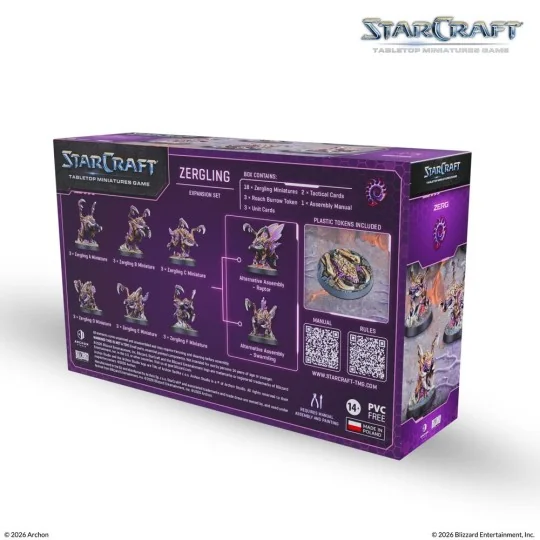 StarCraft Zergling - Zerg - Expansion Set - Archon Studio SCMG0008