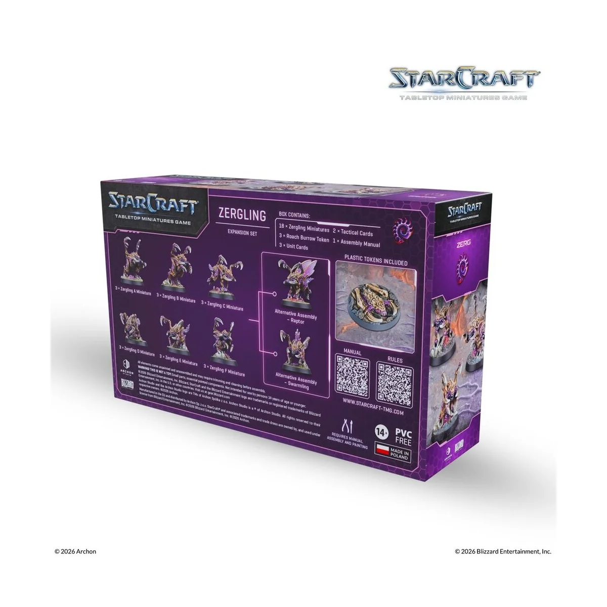 StarCraft Zergling - Zerg - Expansion Set - Archon Studio SCMG0008