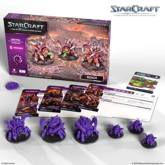 StarCraft Roach - Zerg - Expansion Set - Archon Studio SCMG0009
