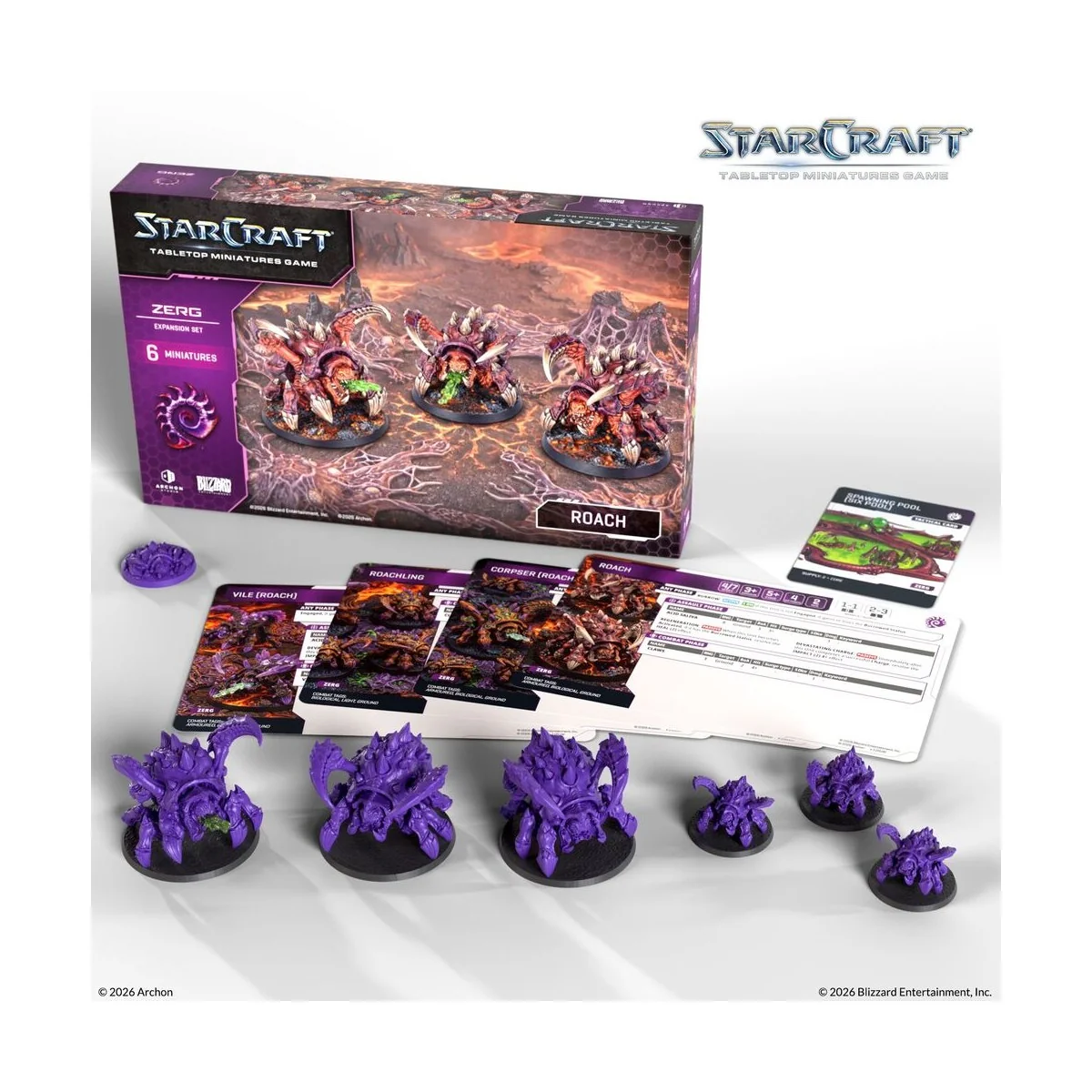 StarCraft Roach - Zerg - Expansion Set - Archon Studio SCMG0009