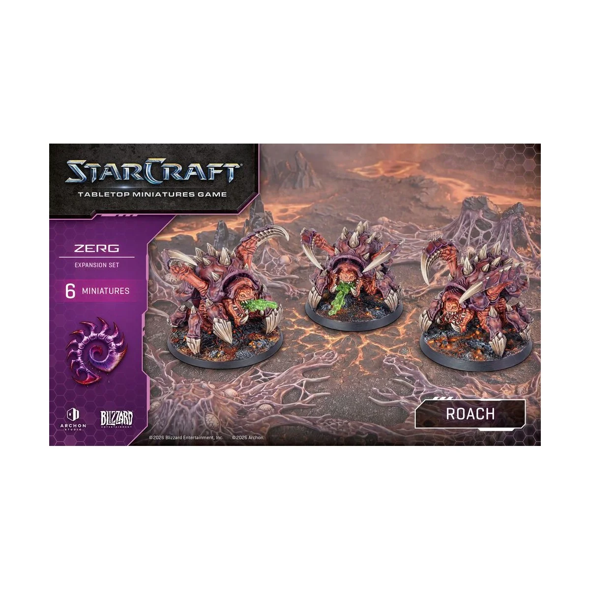 StarCraft Roach - Zerg - Expansion Set - Archon Studio SCMG0009