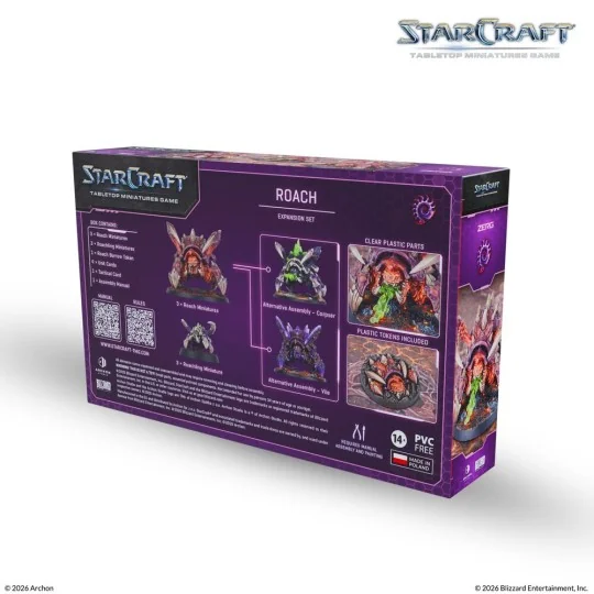 StarCraft Roach - Zerg - Expansion Set - Archon Studio SCMG0009