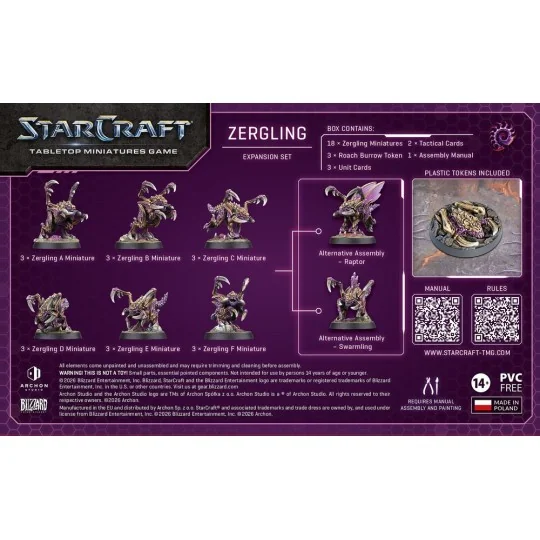 StarCraft Zergling - Zerg - Expansion Set - Archon Studio SCMG0008