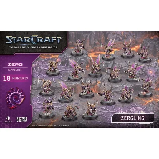 StarCraft Zergling - Zerg - Expansion Set - Archon Studio SCMG0008