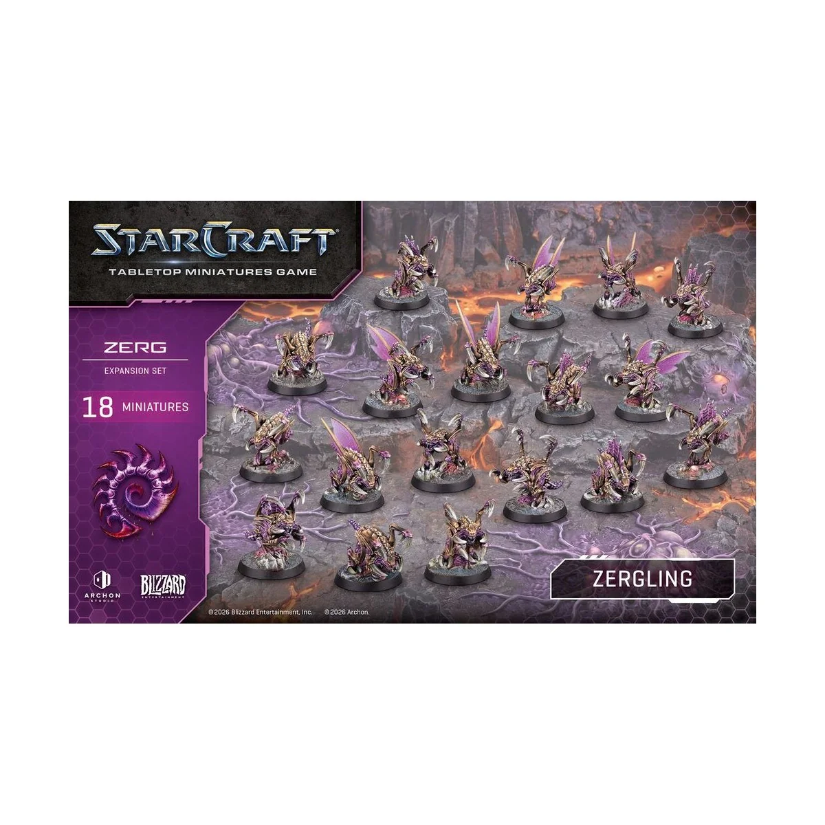 StarCraft Zergling - Zerg - Expansion Set - Archon Studio SCMG0008