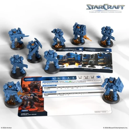 StarCraft Marine - Terran - Expansion Set - Archon Studio SCMG0012