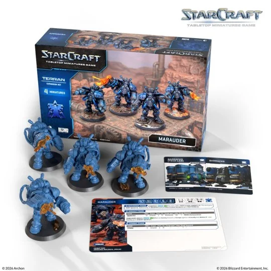 StarCraft Marauder - Terran - Expansion Set - Archon Studio SCMG0013 StarCraft Marauder - Terran - Expansion Set - Archon Studio SCMG0013