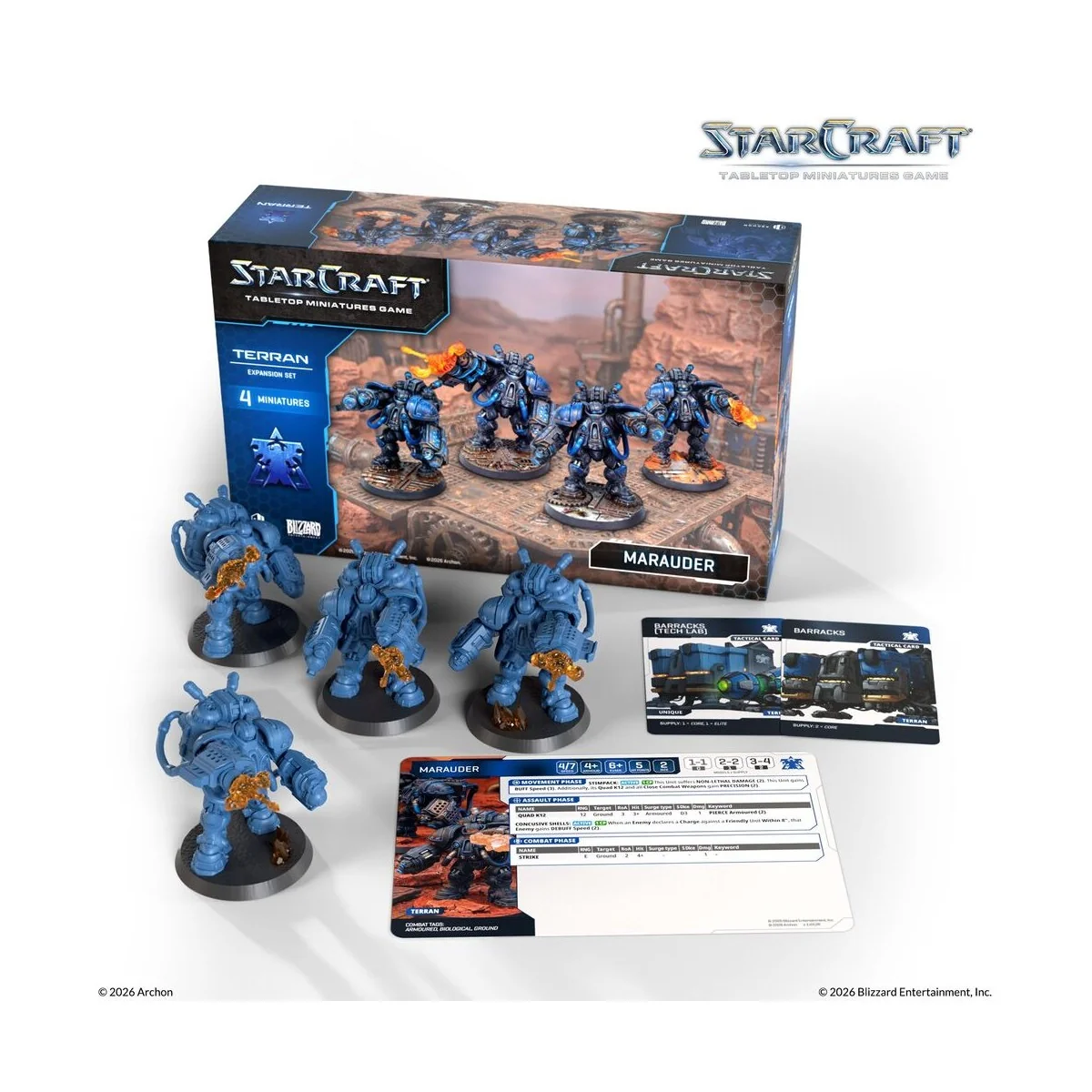 StarCraft Marauder - Terran - Expansion Set - Archon Studio SCMG0013 StarCraft Marauder - Terran - Expansion Set - Archon Studio SCMG0013