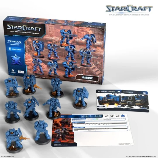 StarCraft Marine - Terran - Expansion Set - Archon Studio SCMG0012