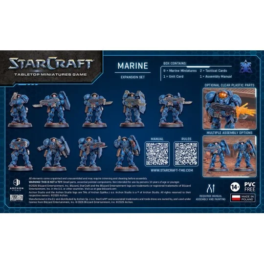 StarCraft Marine - Terran - Expansion Set - Archon Studio SCMG0012
