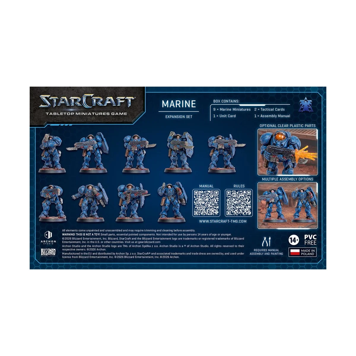 StarCraft Marine - Terran - Expansion Set - Archon Studio SCMG0012