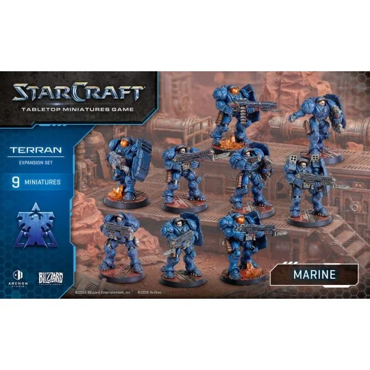 StarCraft Marine - Terran - Expansion Set - Archon Studio SCMG0012