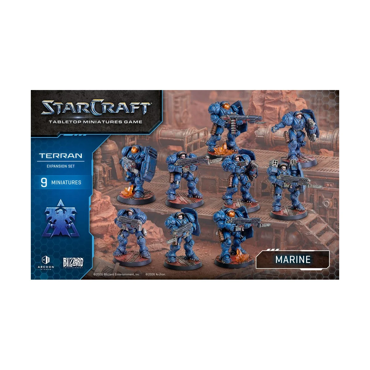 StarCraft Marine - Terran - Expansion Set - Archon Studio SCMG0012
