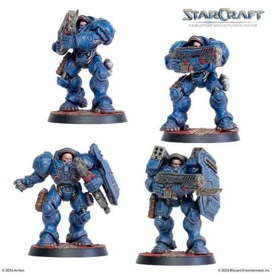 StarCraft Marine - Terran - Expansion Set - Archon Studio SCMG0012