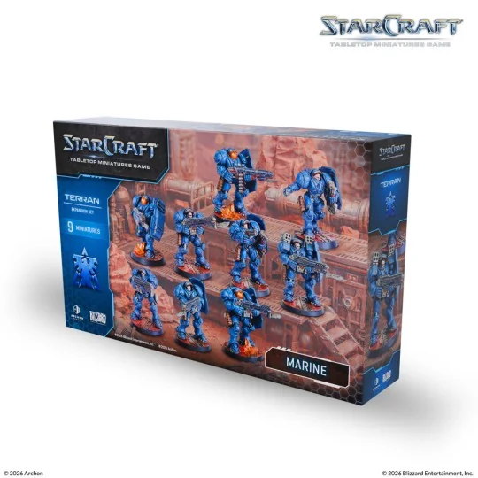 StarCraft Marine - Terran - Expansion Set - Archon Studio SCMG0012