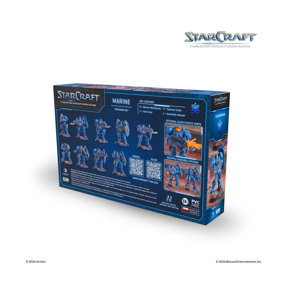 StarCraft Marine - Terran - Expansion Set - Archon Studio SCMG0012