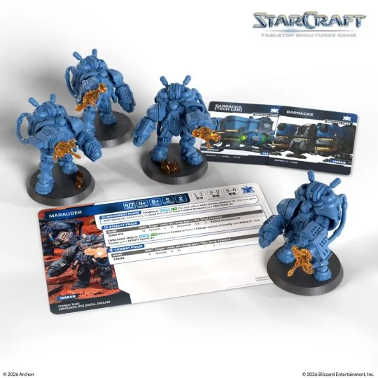 StarCraft Marauder - Terran - Expansion Set - Archon Studio SCMG0013 StarCraft Marauder - Terran - Expansion Set - Archon Studio SCMG0013