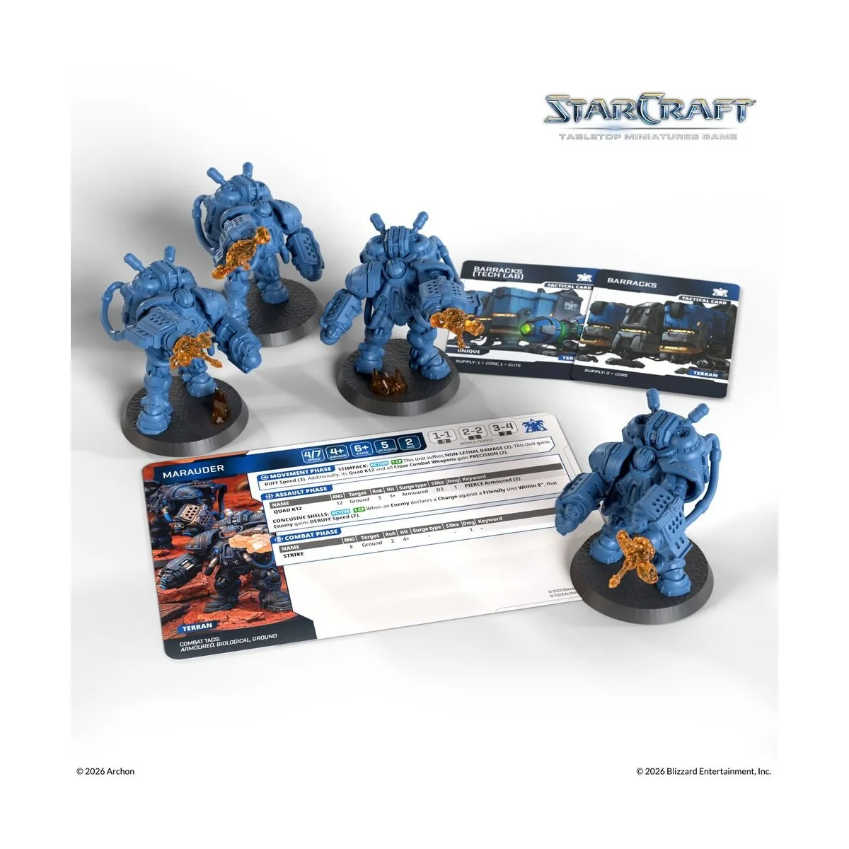 StarCraft Marauder - Terran - Expansion Set - Archon Studio SCMG0013 StarCraft Marauder - Terran - Expansion Set - Archon Studio SCMG0013