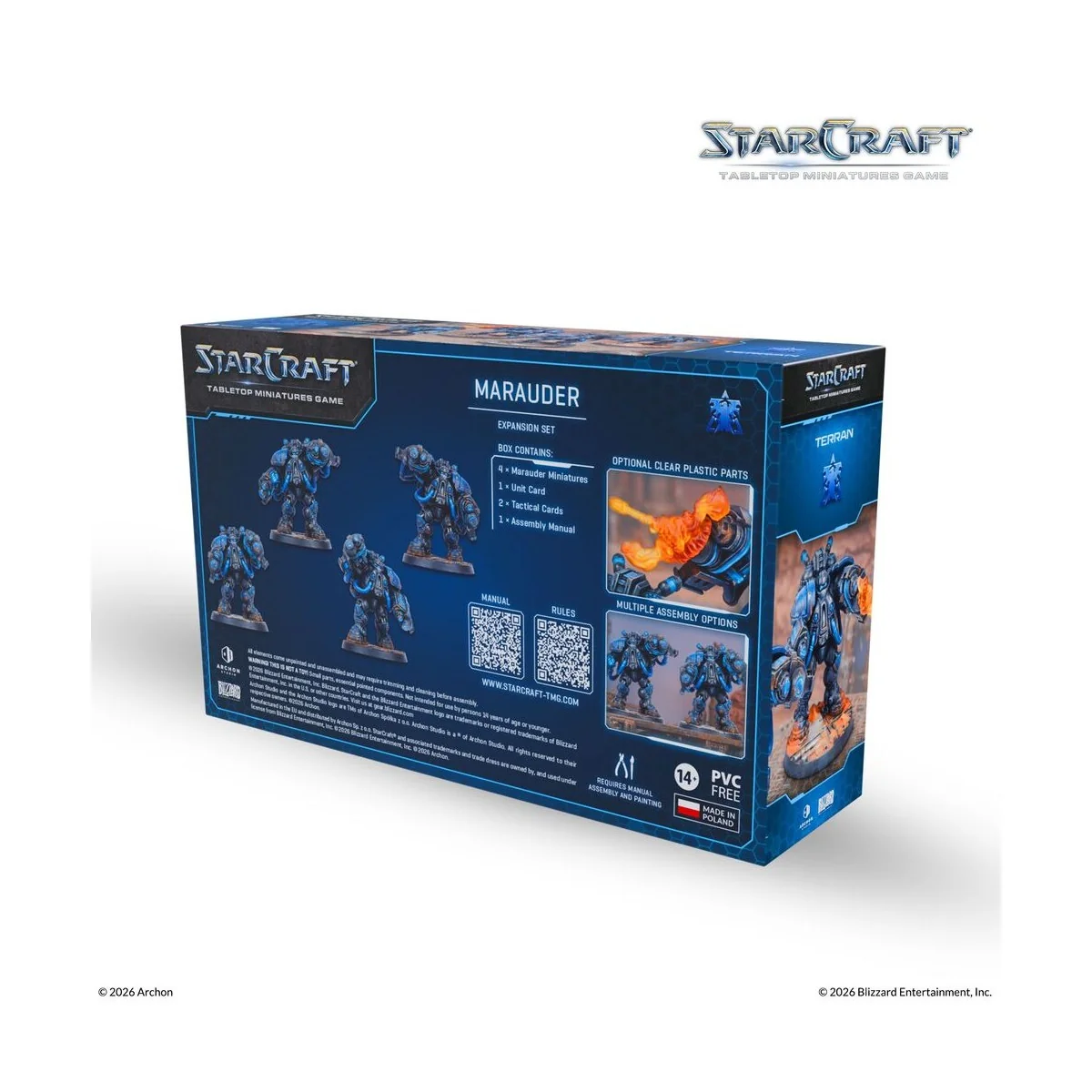 StarCraft Marauder - Terran - Expansion Set - Archon Studio SCMG0013 StarCraft Marauder - Terran - Expansion Set - Archon Studio SCMG0013