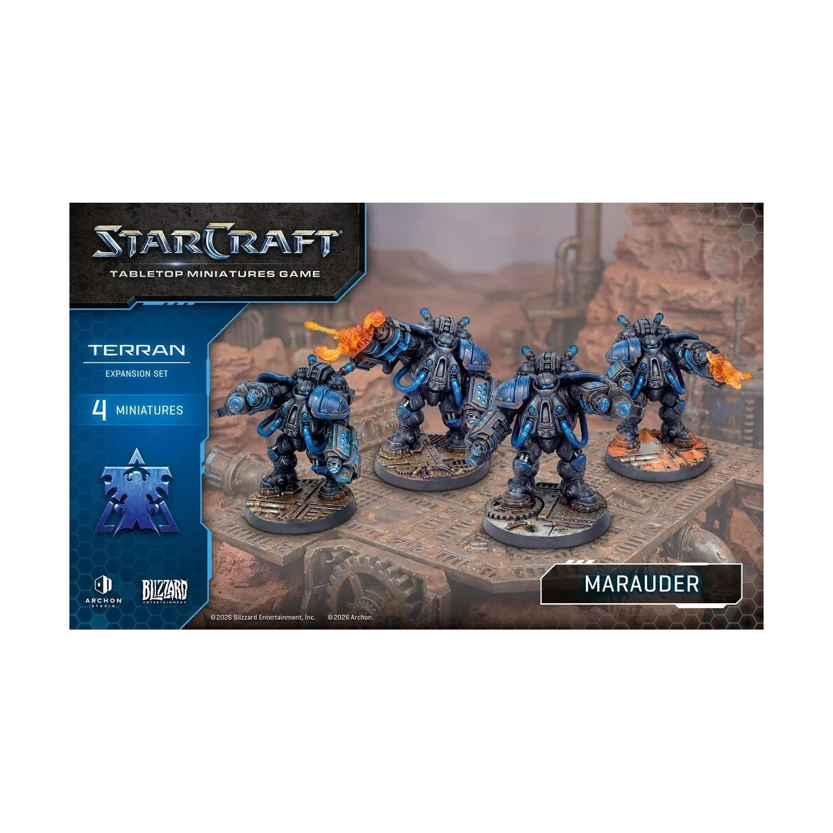 StarCraft Marauder - Terran - Expansion Set - Archon Studio SCMG0013 StarCraft Marauder - Terran - Expansion Set - Archon Studio SCMG0013