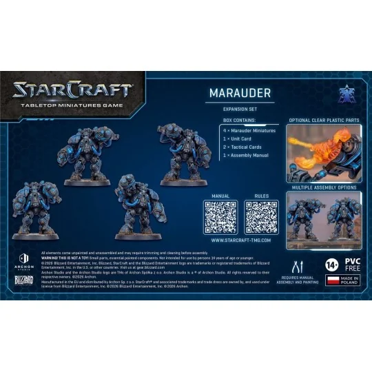 StarCraft Marauder - Terran - Expansion Set - Archon Studio SCMG0013 StarCraft Marauder - Terran - Expansion Set - Archon Studio SCMG0013