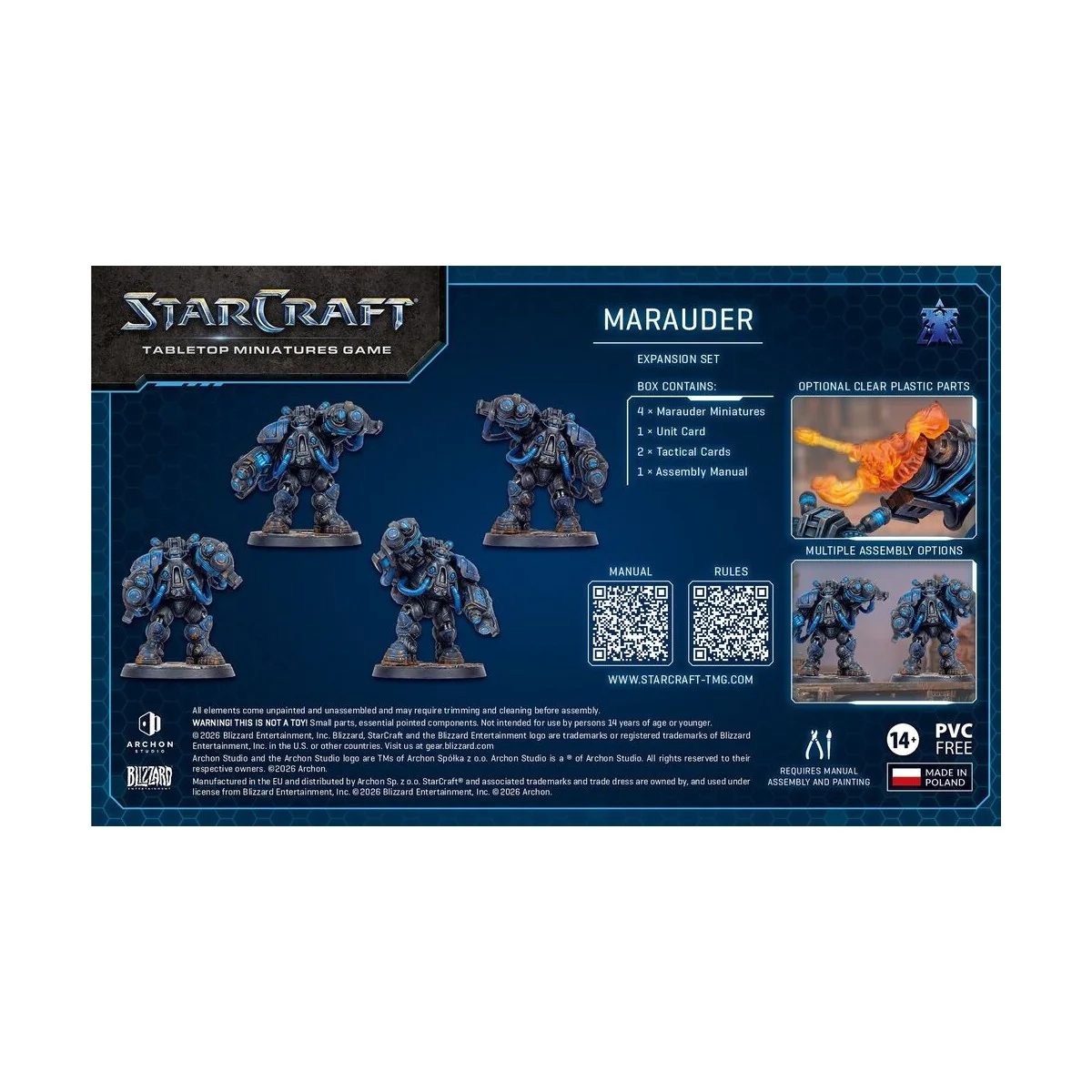 StarCraft Marauder - Terran - Expansion Set - Archon Studio SCMG0013 StarCraft Marauder - Terran - Expansion Set - Archon Studio SCMG0013
