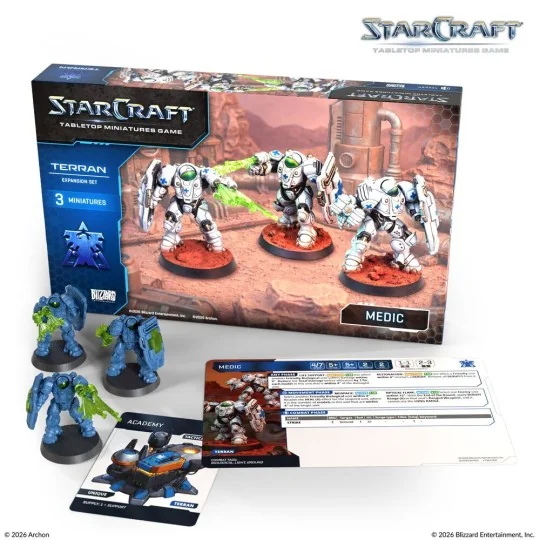 StarCraft Medic - Terran - Expansion Set - Archon Studio SCMG0014