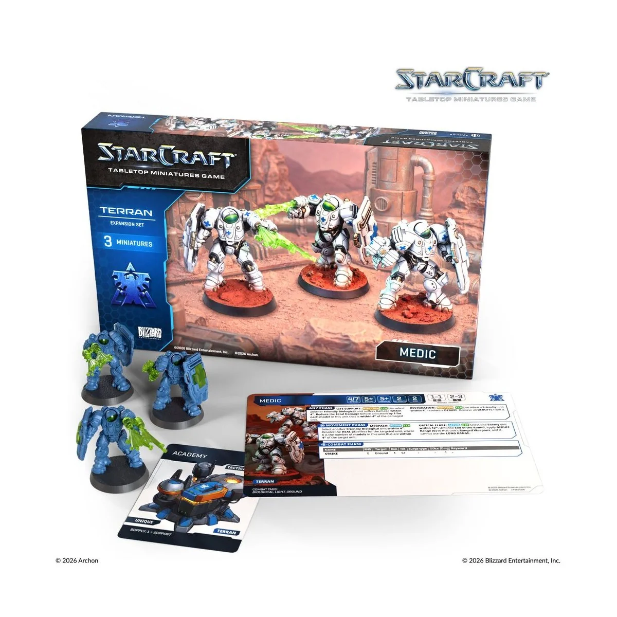 StarCraft Medic - Terran - Expansion Set - Archon Studio SCMG0014