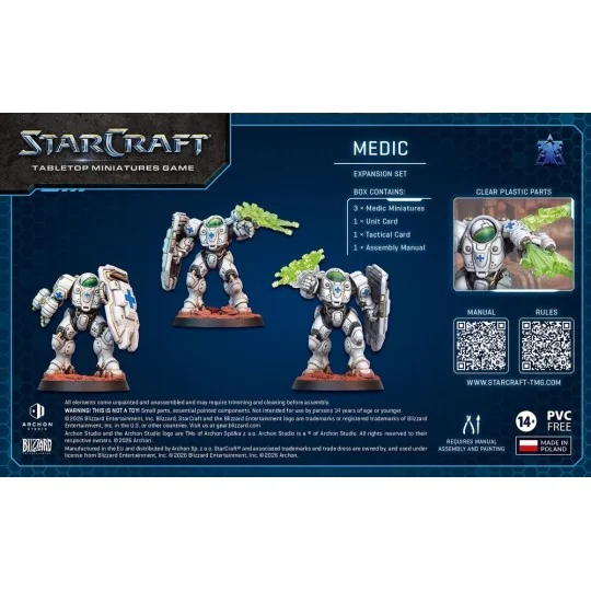 StarCraft Medic - Terran - Expansion Set - Archon Studio SCMG0014